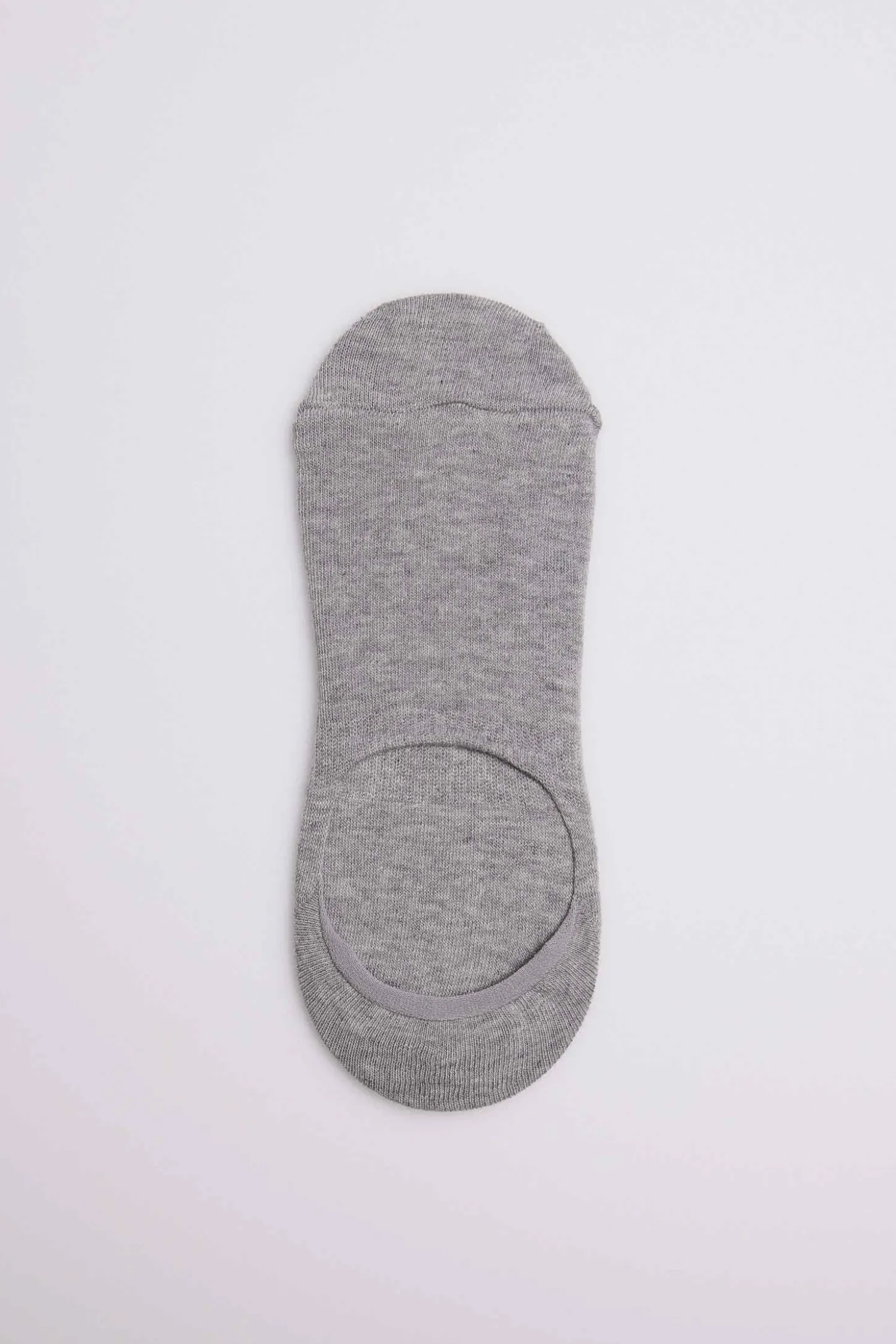 Calcetines pinky básicos invisibles gris