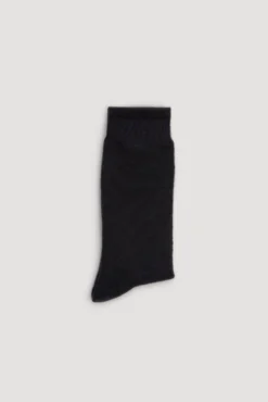 Calcetines térmicos con rizo negro