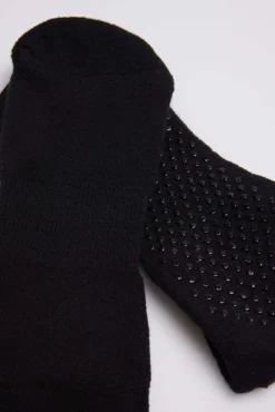Calcetines yoga y pilates algodón negro