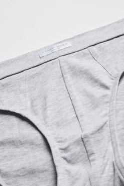 Calzoncillos slip básicos gris