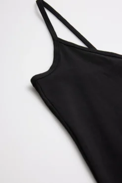Camiseta interior tirante fino algodón blanco