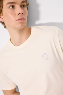 Camiseta manga corta estampado Bali Chill