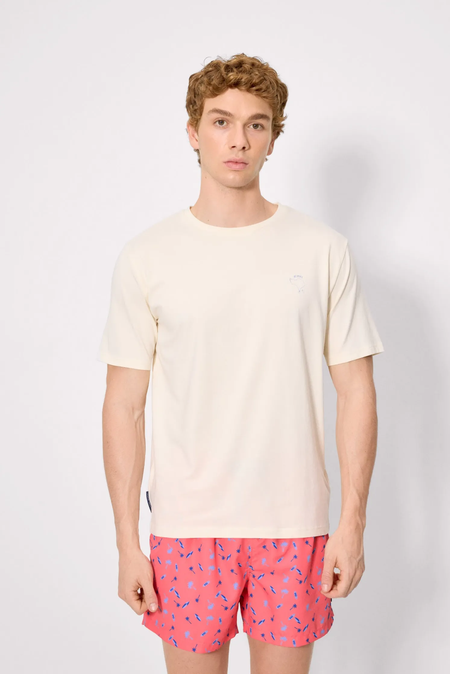 Camiseta manga corta estampado Bali Chill