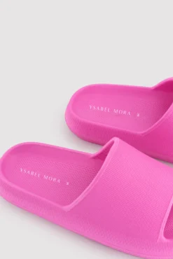 Chanclas de playa antideslizantes ligeras extra comfort rosa