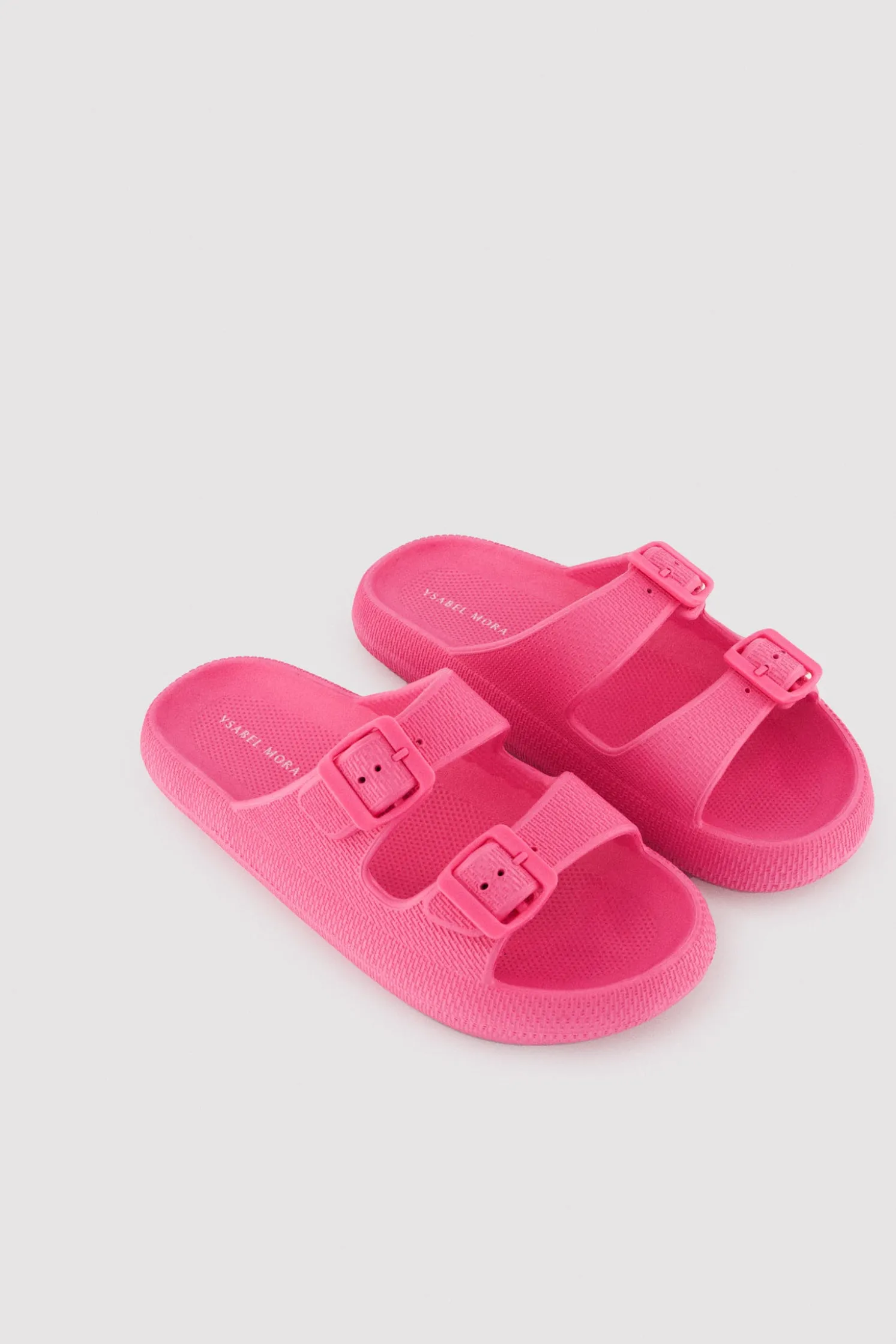 Chanclas de playa hebillas antideslizantes extra comfort rosa