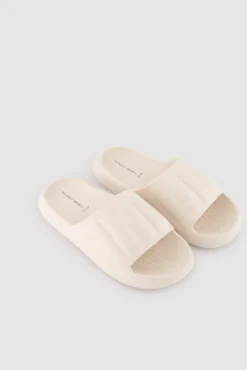 Chanclas hombre ligeras beige