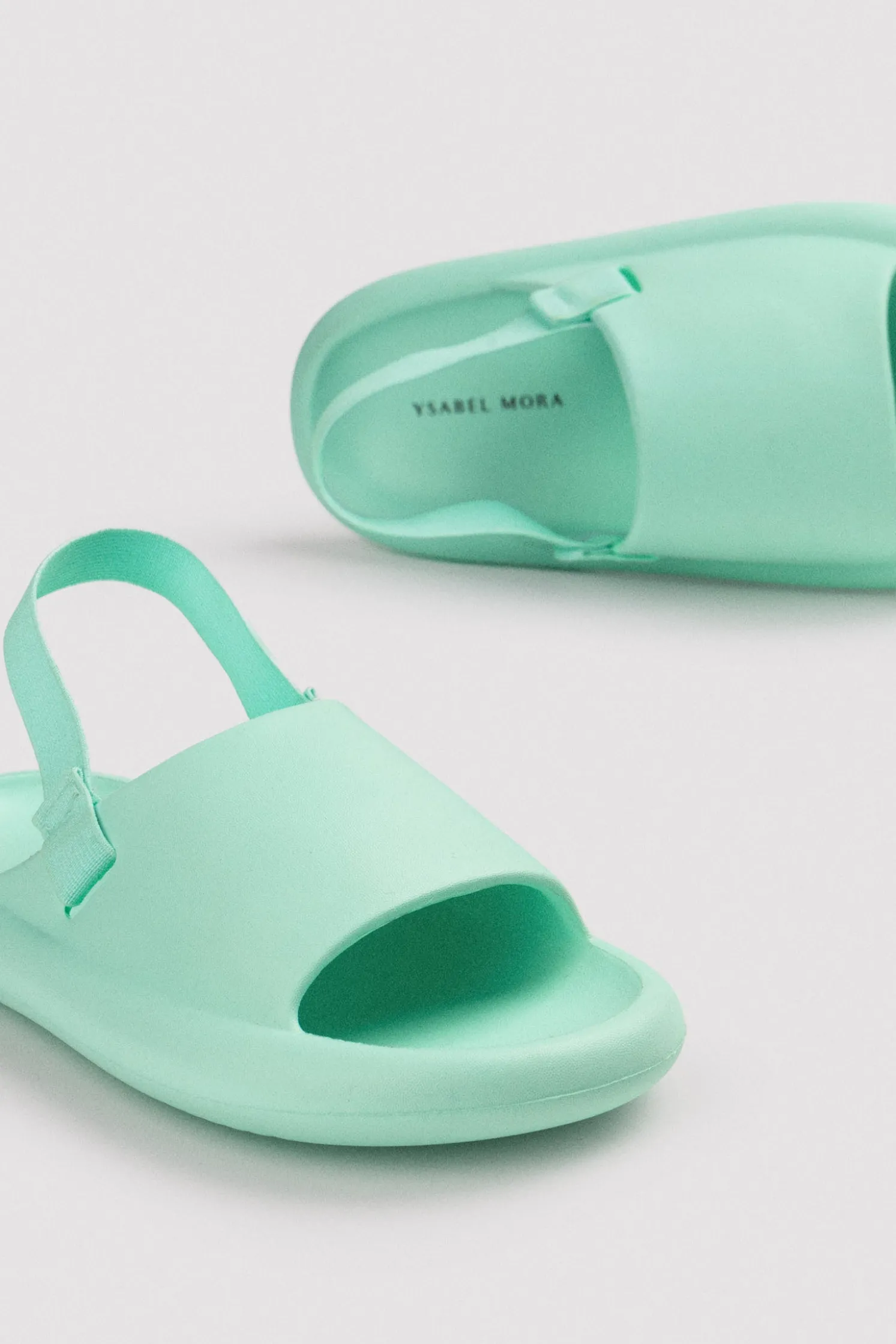 Chanclas infantiles verde