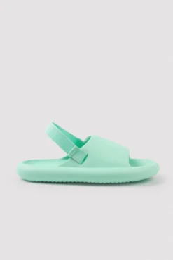 Chanclas infantiles verde
