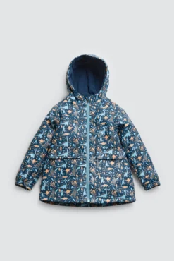 Chubasquero infantil con forro interior polar Dino