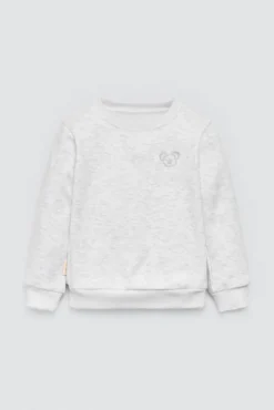 Conjunto bebé básico sudadera y jogger gris