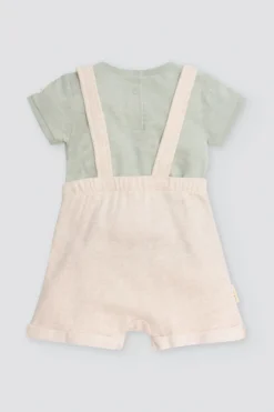 Conjunto bebé manga corta