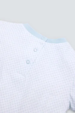 Conjunto bebé manga corta estampado oso