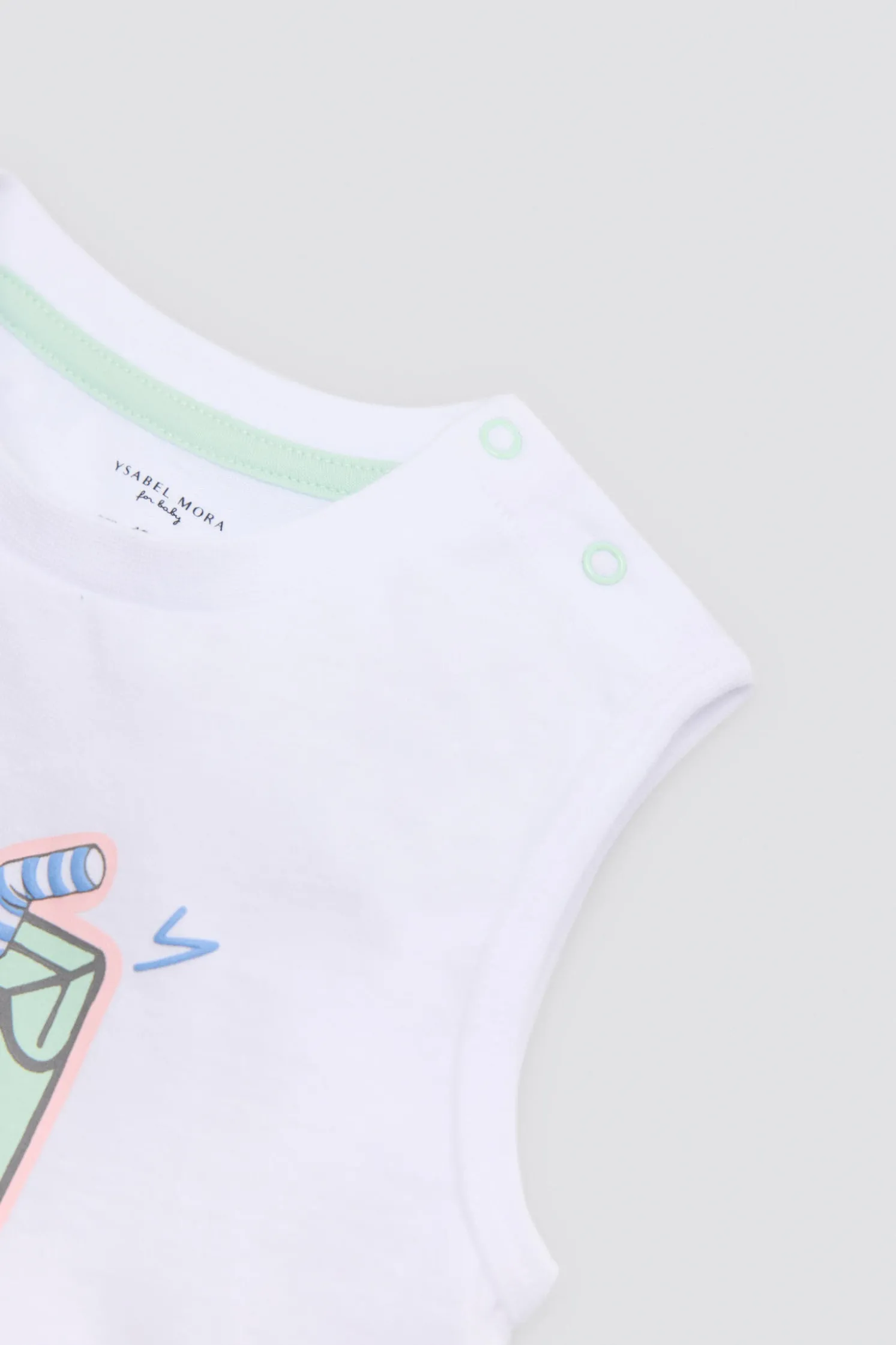 Conjunto bebé sin mangas Limonade
