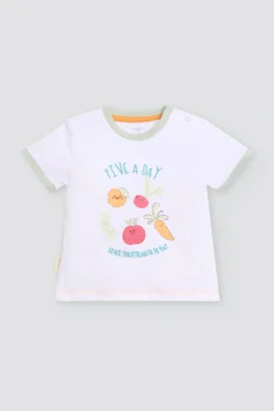 Conjunto bebé verano camiseta y pantalón corto