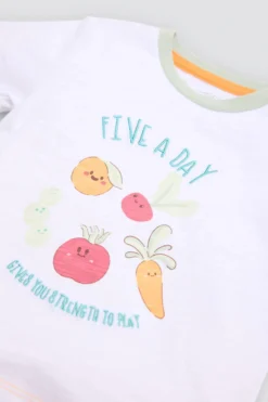 Conjunto bebé verano camiseta y pantalón corto