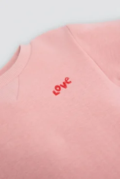 Conjunto chándal bebé manga larga ENJOY rosa
