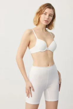 Culotte antirroce algodón blanco
