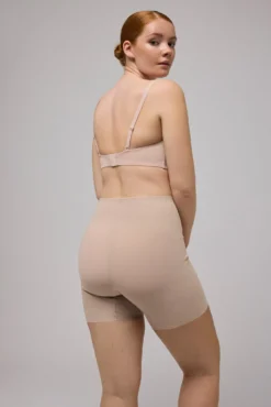 Faja reductora corte láser nude compresión alta nude