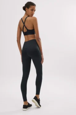 Leggings deportivos Compressive efecto push-up negro