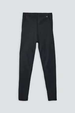 Leggings deportivos compressive largos vientre plano negro