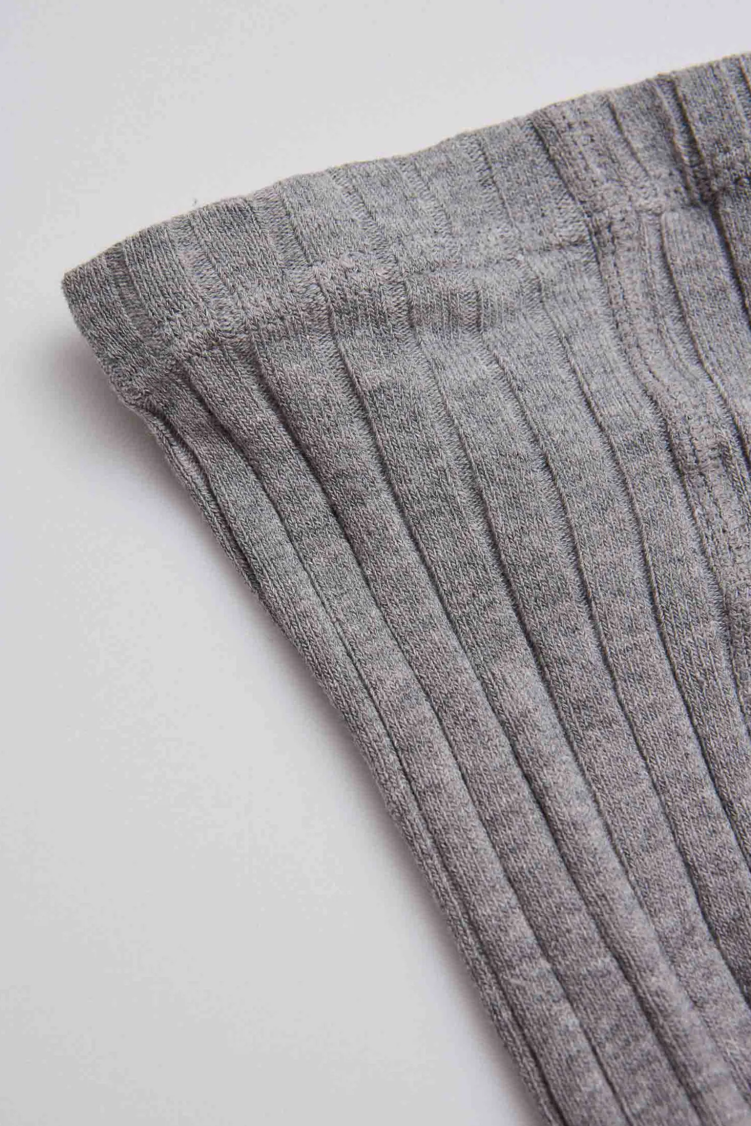 Leotardo canalé gris