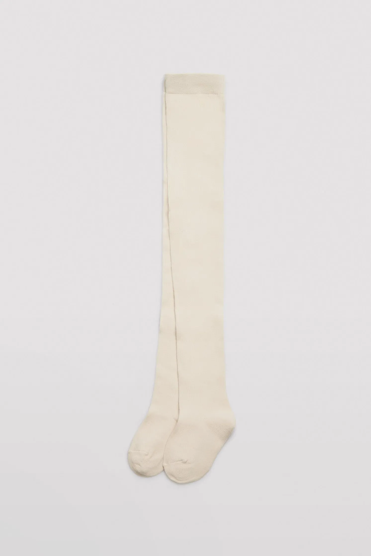 Leotardo clásico bebé beige