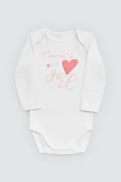 Pack 2 bodies bebé manga larga Mama's and Daddy's Girl