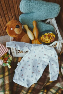 Pack 2 bodies bebé manga larga Rainy Day
