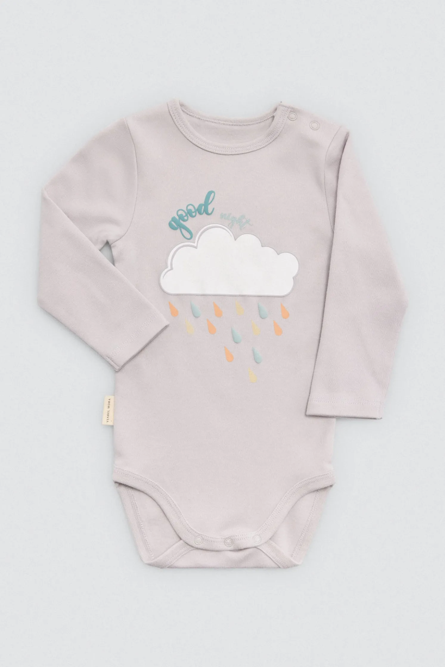 Pack 2 bodies bebé manga larga Rainy Day