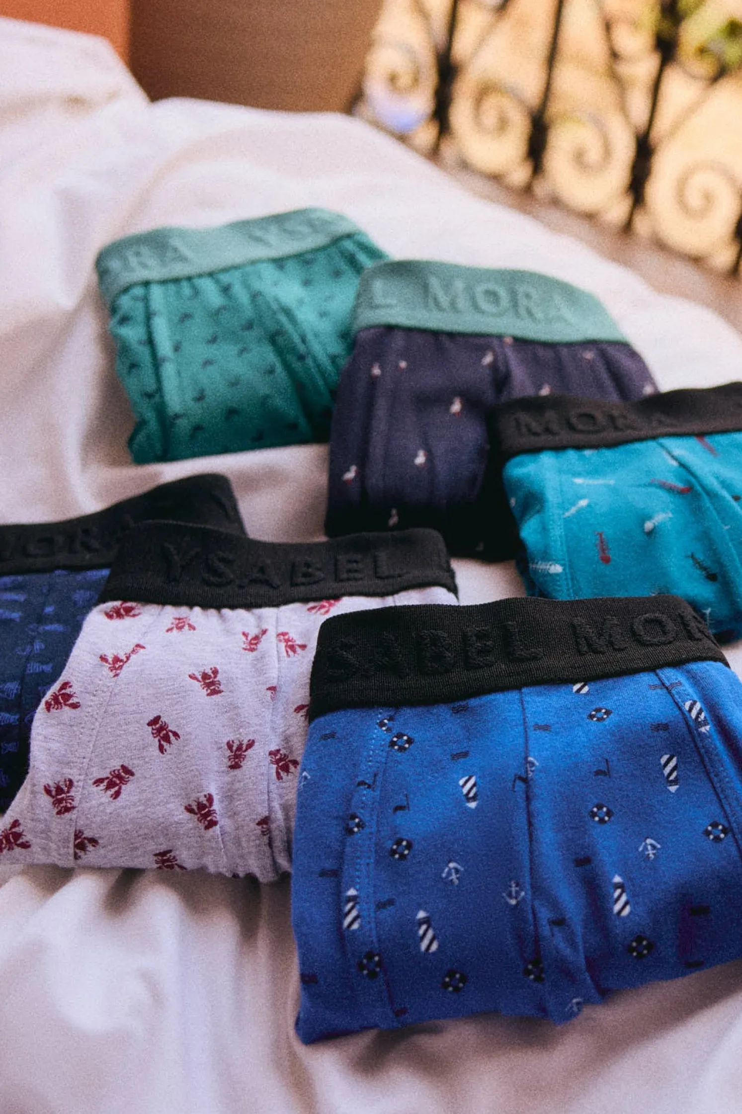 Pack 6 bóxers estampado animales