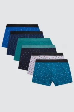 Pack 6 bóxers estampado animales