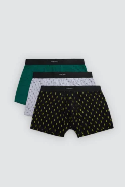 Pack 3 bóxers estampado coctel