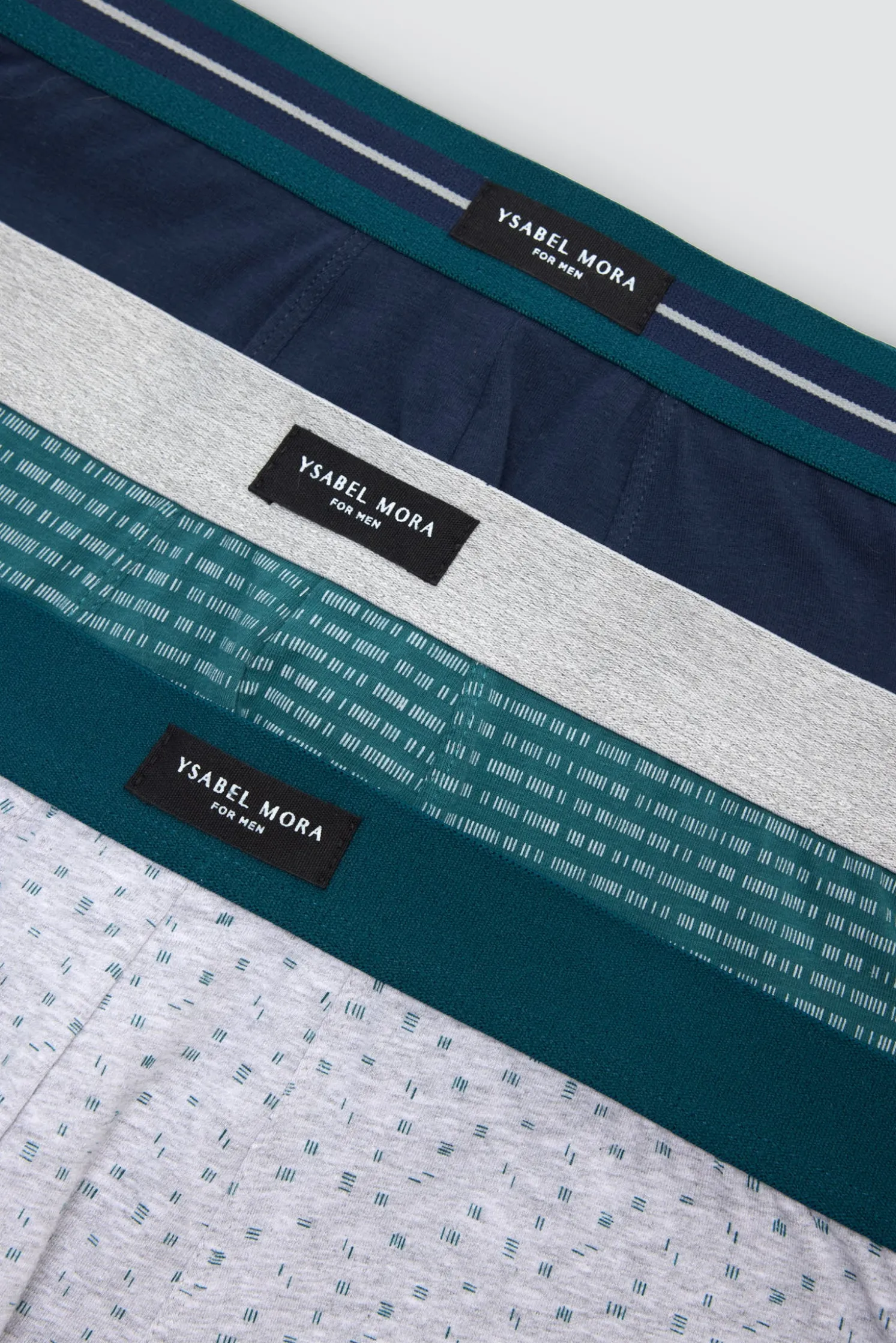 Pack 3 bóxers estampado minimalista