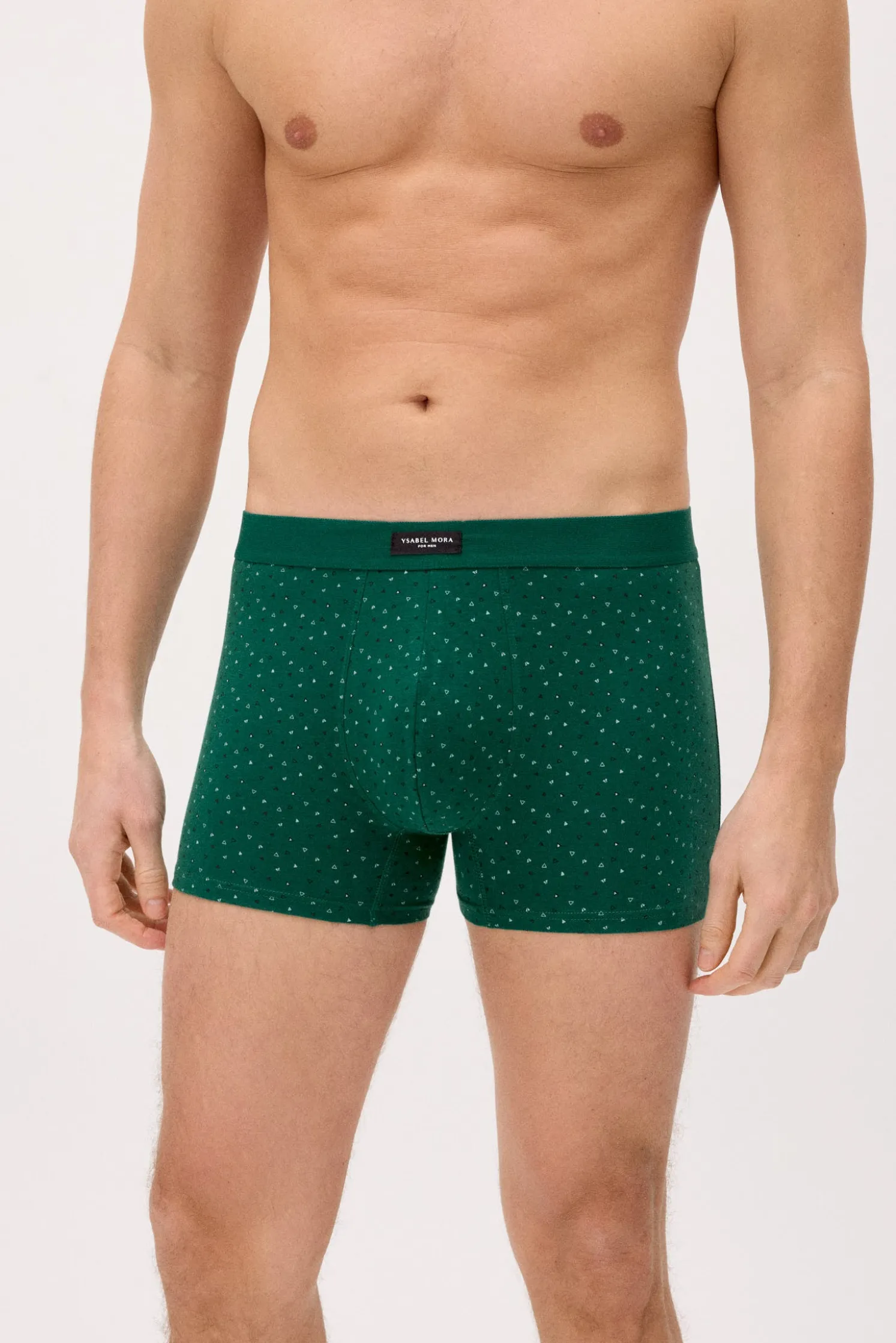 Pack 2 bóxers estampados geométricos