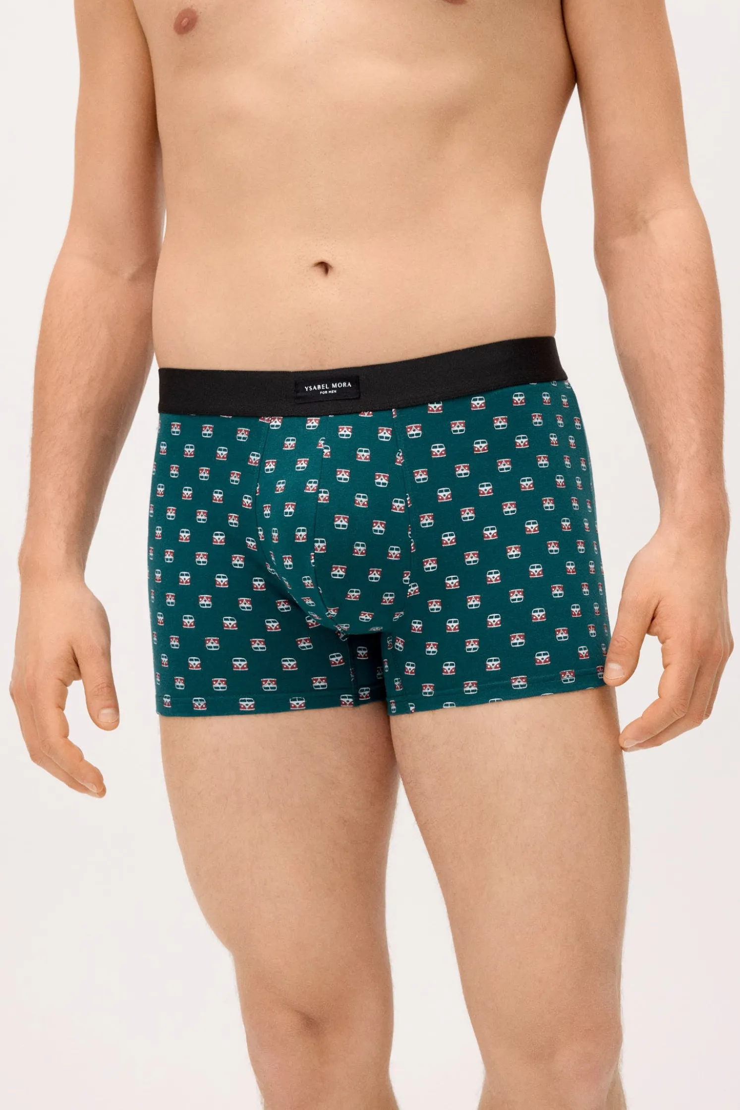 Pack 2 bóxers estampados variados caravana y palmera