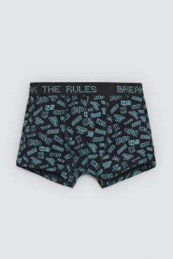 Pack 2 bóxers juveniles algodón estampados Skate