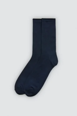 Pack 3 calcetines altos bambú sin puño colores neutros