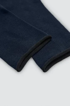 Pack 3 calcetines altos bambú sin puño colores neutros