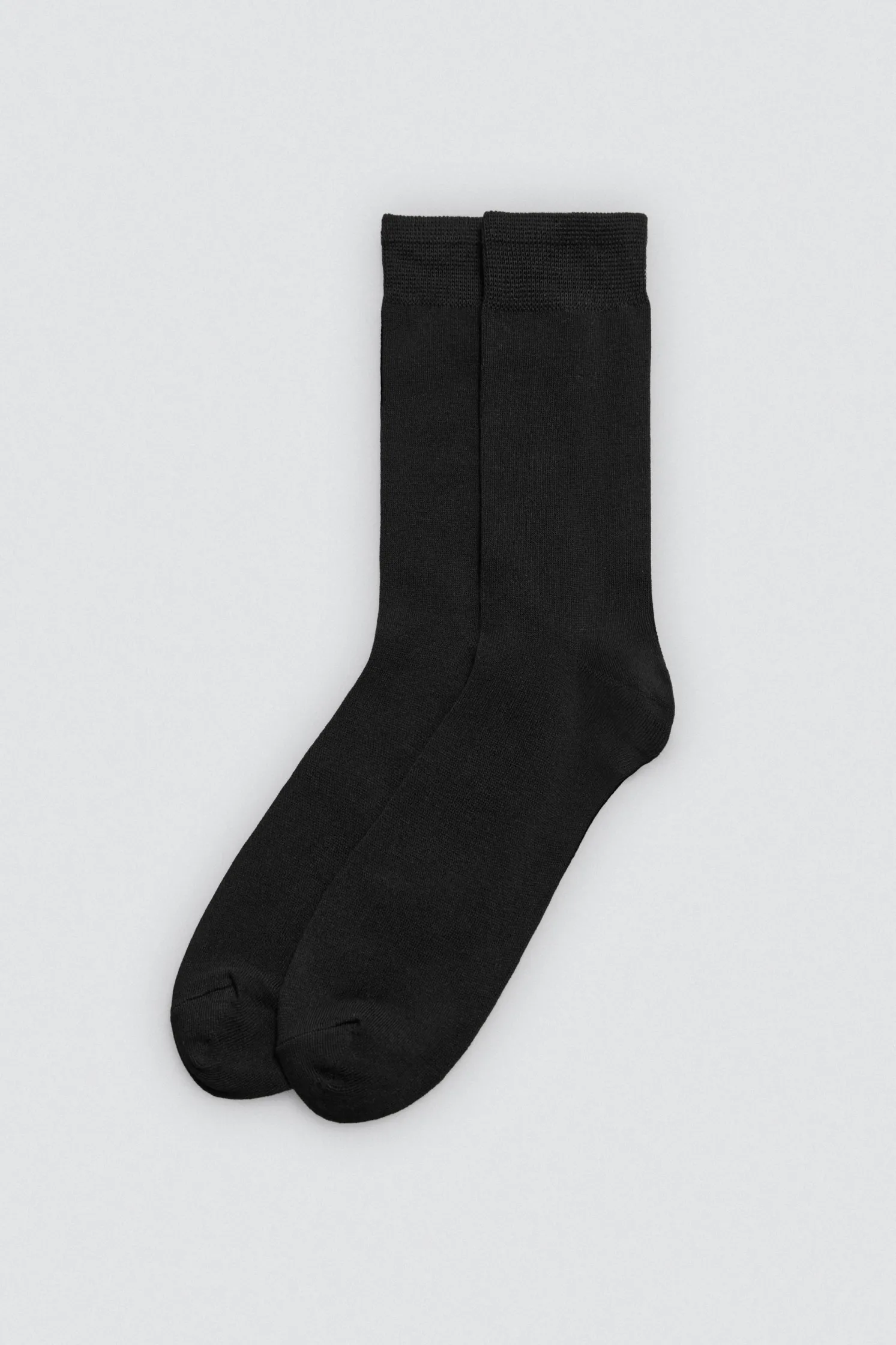 Pack 3 calcetines bambú básicos negro
