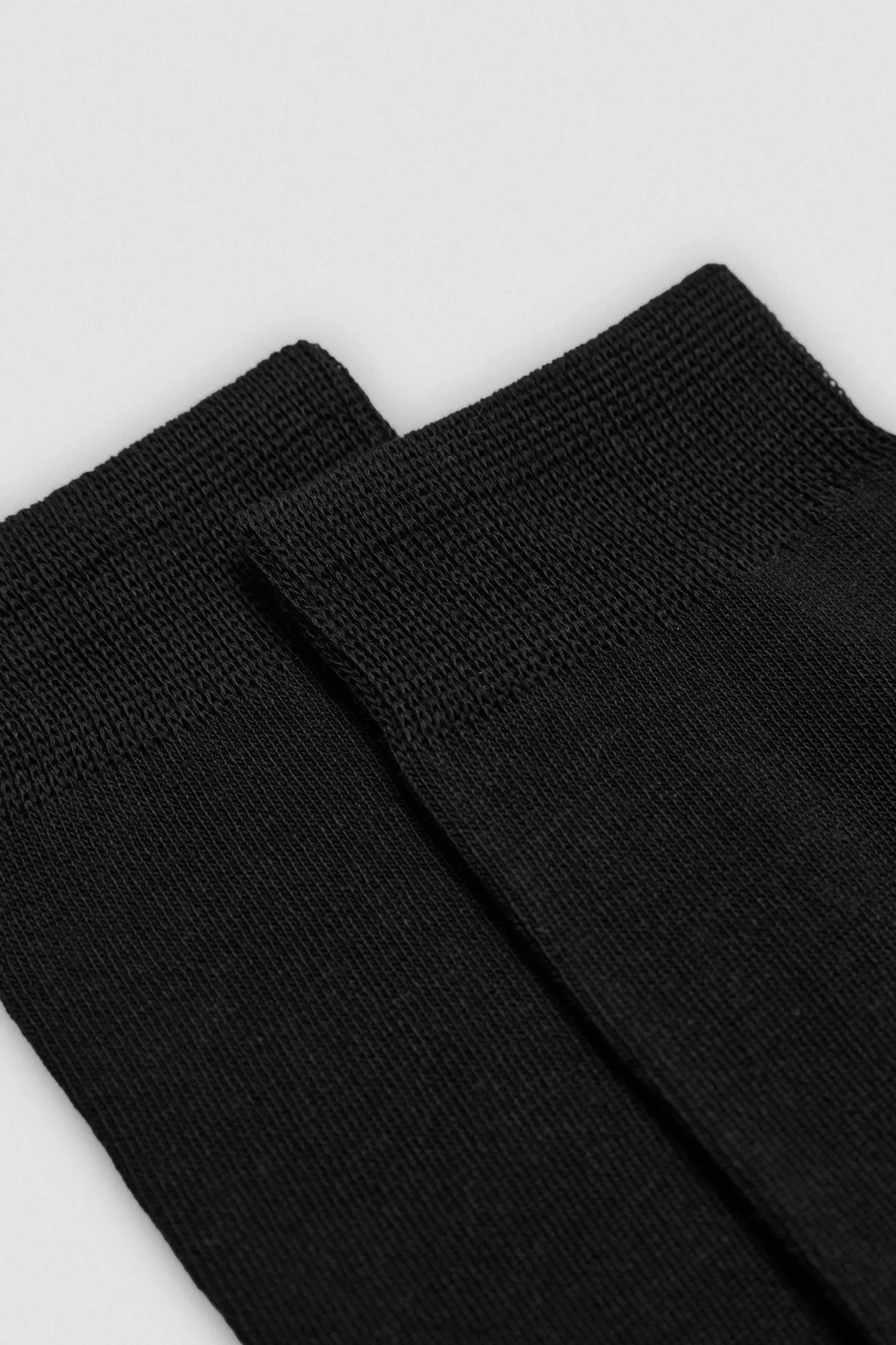 Pack 3 calcetines bambú básicos negro