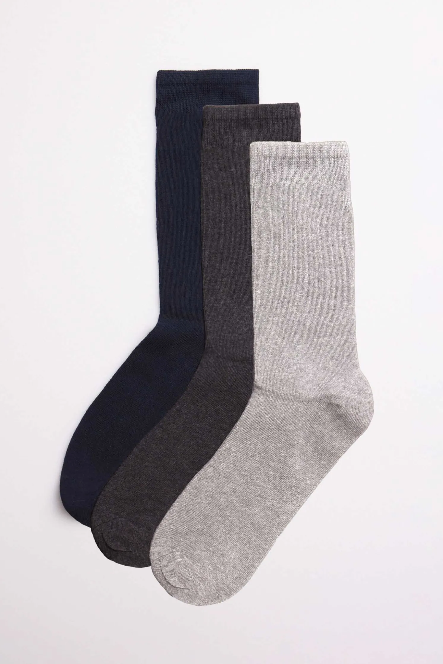 Pack 3 calcetines básicos hombre tonos oscuros