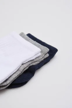 Pack 3 calcetines cortos infantil colores