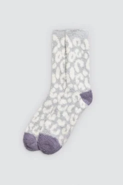 Pack 3 calcetines de franela antideslizantes estampados
