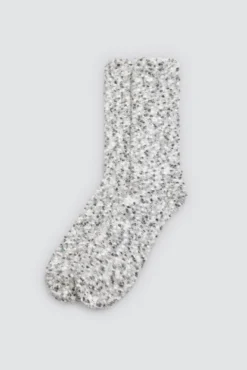 Pack 3 calcetines de pelo textura jaspeada