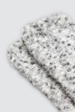 Pack 3 calcetines de pelo textura jaspeada