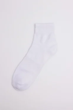 Pack 3 calcetines deportivos cortos blanco