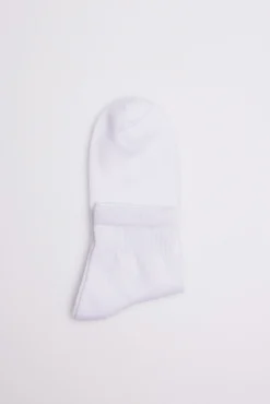Pack 3 calcetines deportivos cortos blanco