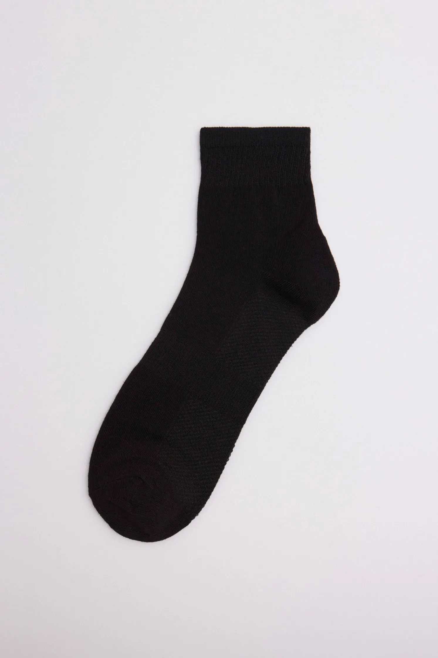 Pack 3 calcetines deportivos cortos negro