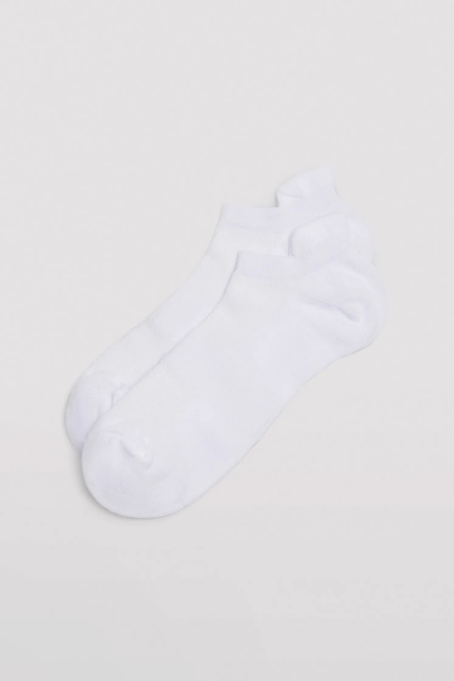 Pack 3 calcetines deportivos transpirables cortos blanco