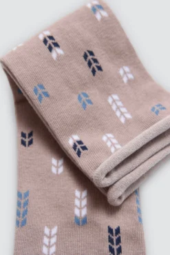 Pack 4 calcetines estampados sin puño
